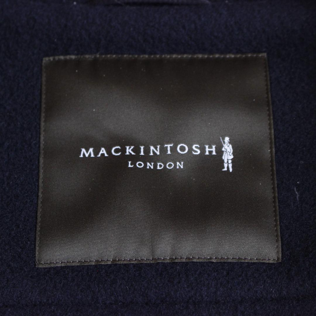 MACKINTOSH LONDON ダッフルコート L ネイビー フーディー