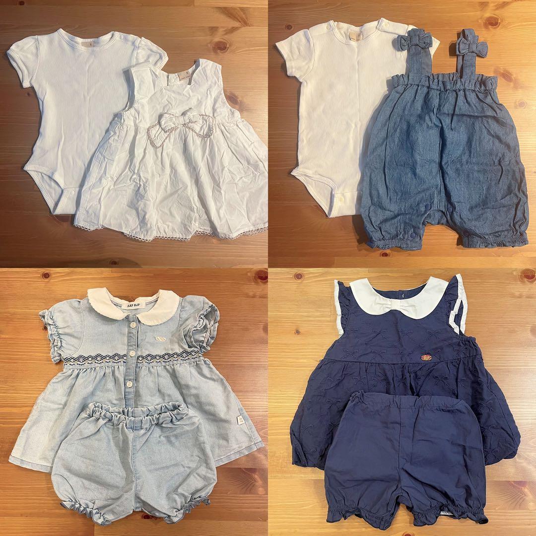 プティマイン、ブランシェスなど ロンパースセット