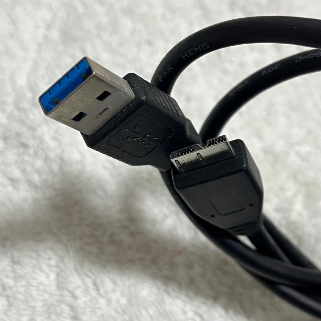 バッファロー　HD-LC3.0U3-BK　パソコン&テレビ　外付けハードディスク