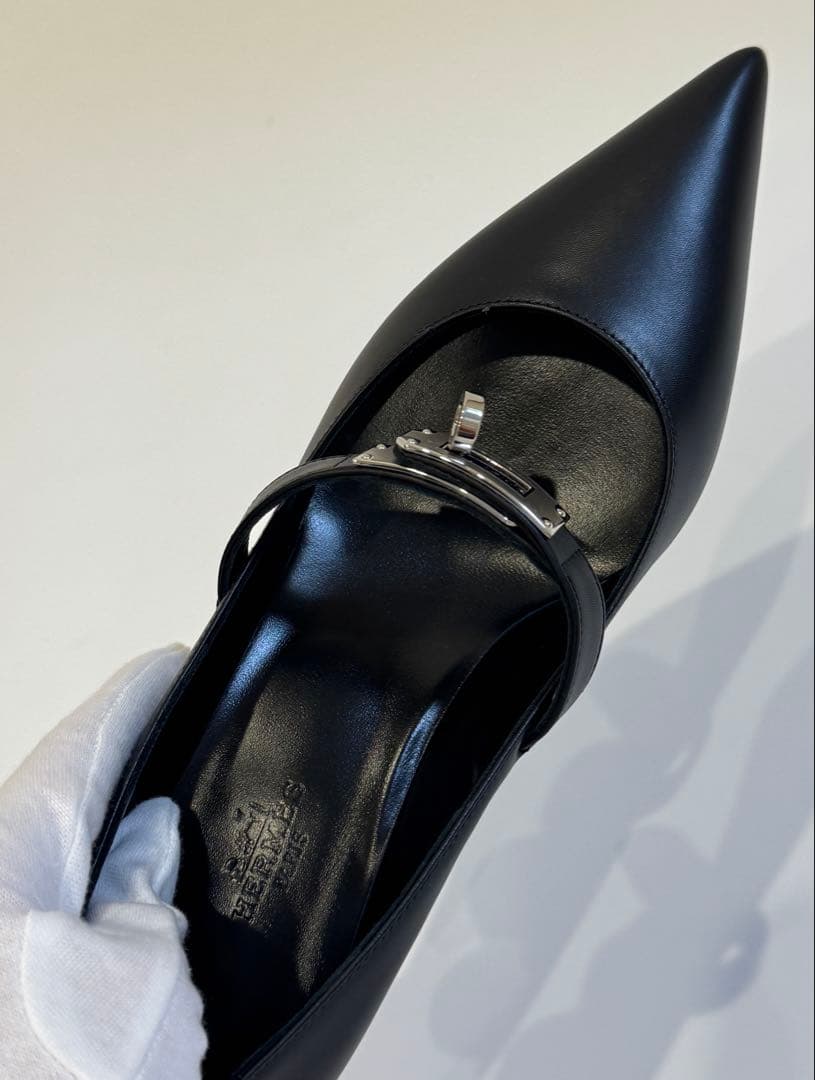 36.5 新品未使用 HERMES パンプス ケリー