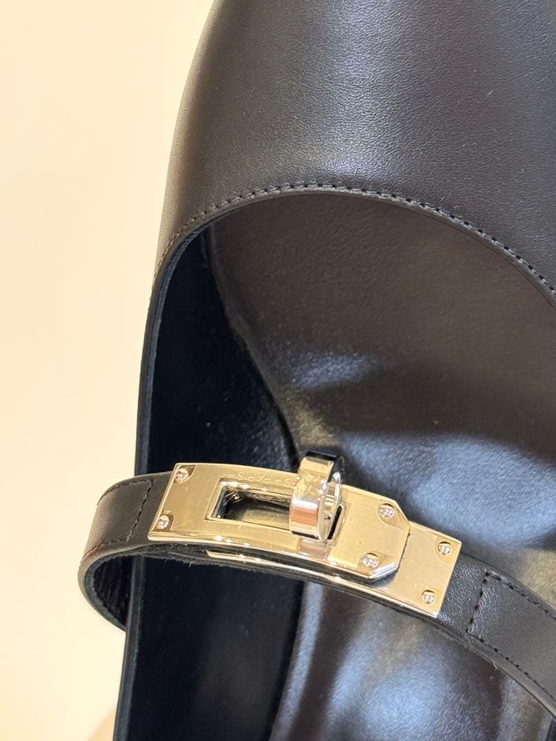 36.5 新品未使用 HERMES パンプス ケリー