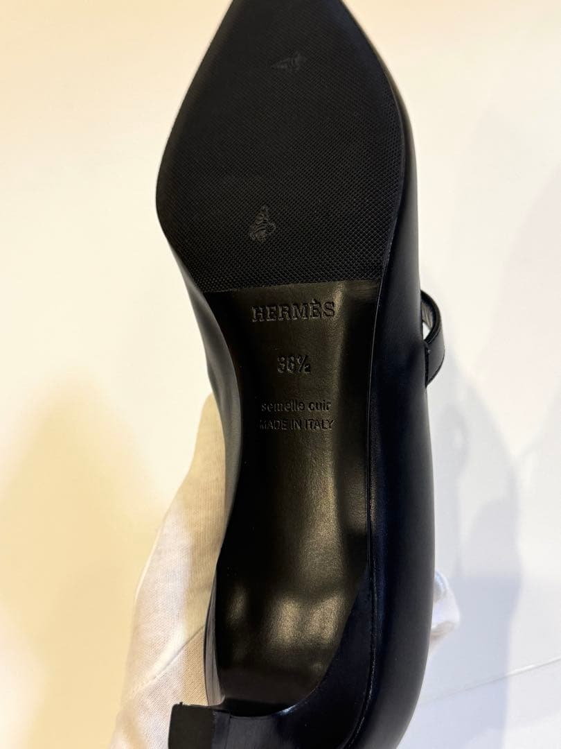 36.5 新品未使用 HERMES パンプス ケリー
