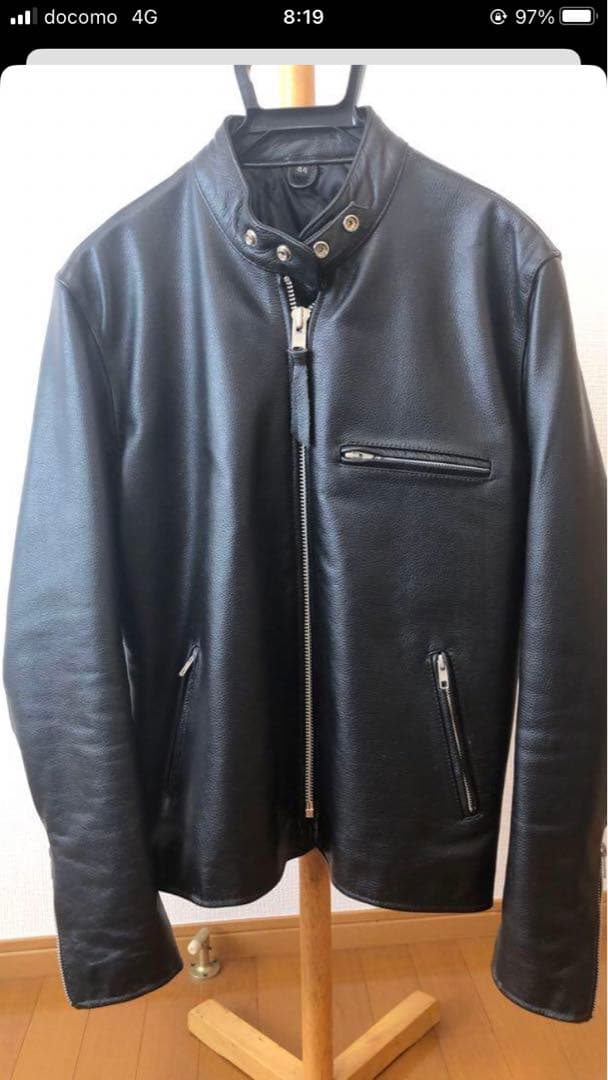 大幅値下げ　本革シングルライダースジャケット❣️