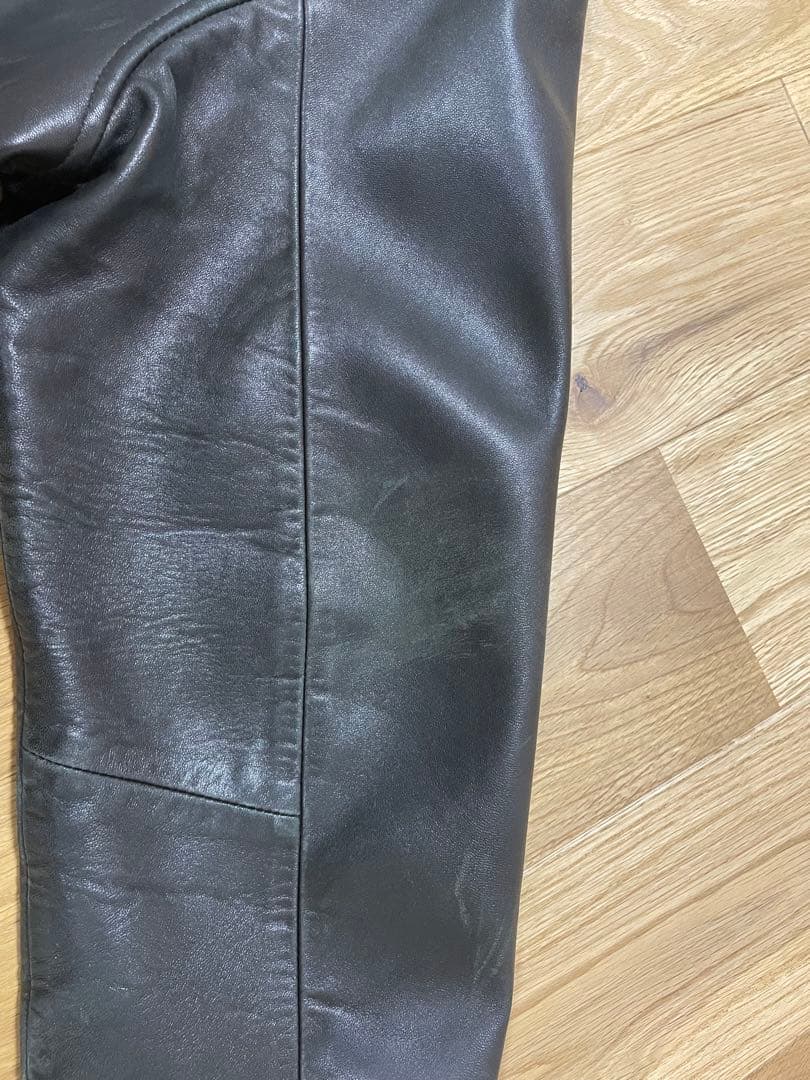 よ*ん様 Polo by Ralph Lauren ブラック　レザー　S スイン