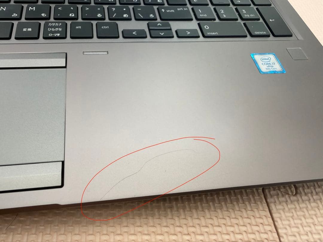 Windowsノート本体 HP ZBook 15 G5 i7 8850H