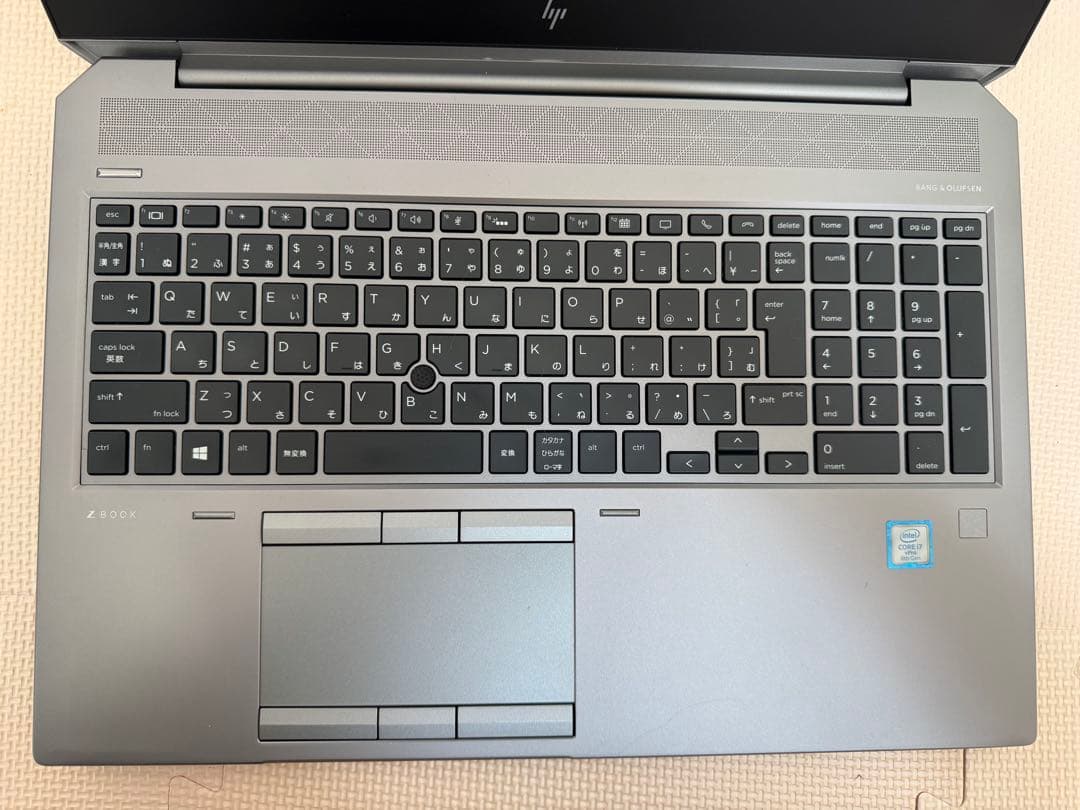 Windowsノート本体 HP ZBook 15 G5 i7 8850H