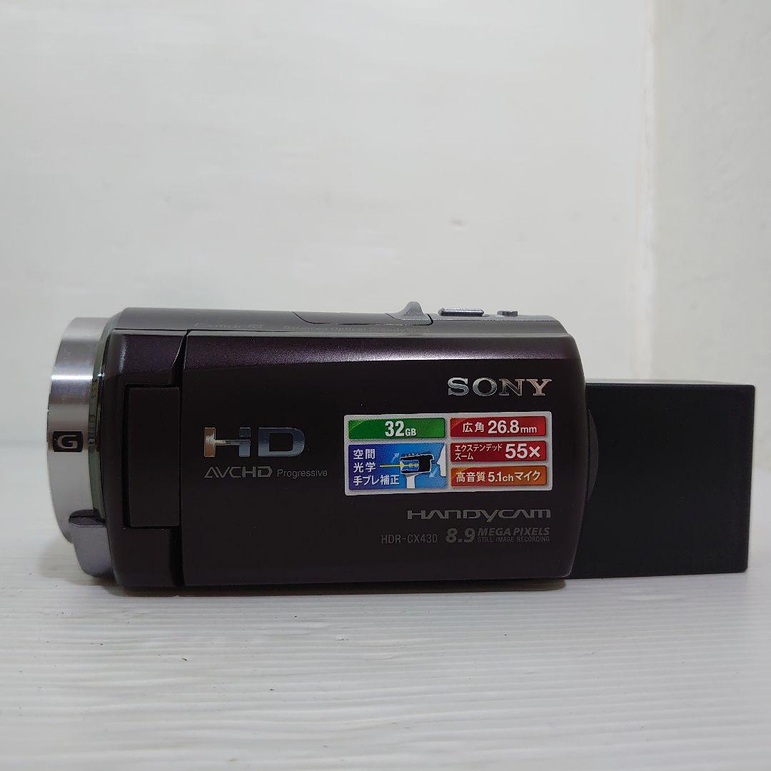 動作ok　SONY　Handycam HDR-CX430V 13年