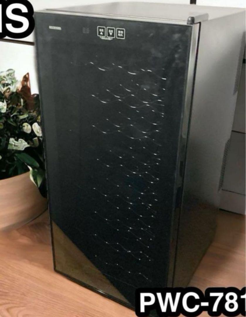 アイリスオーヤマPWC-78 ワインセラー ブラック