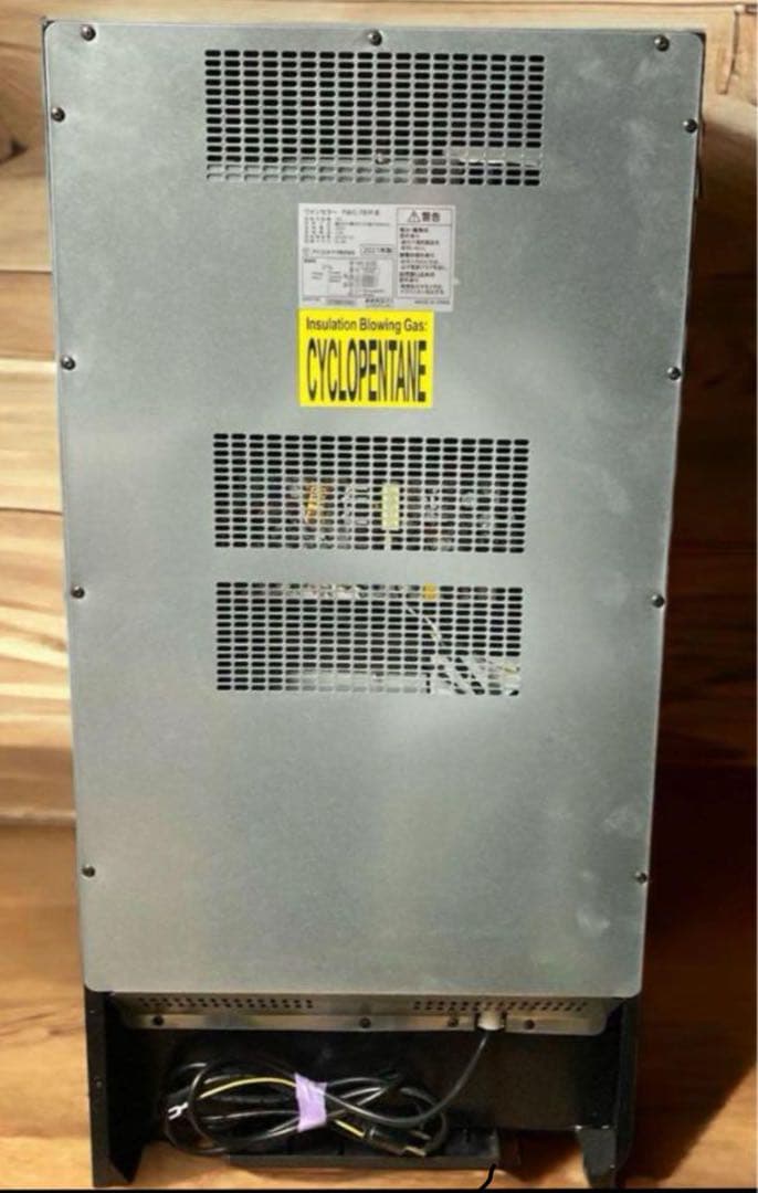 アイリスオーヤマPWC-78 ワインセラー ブラック