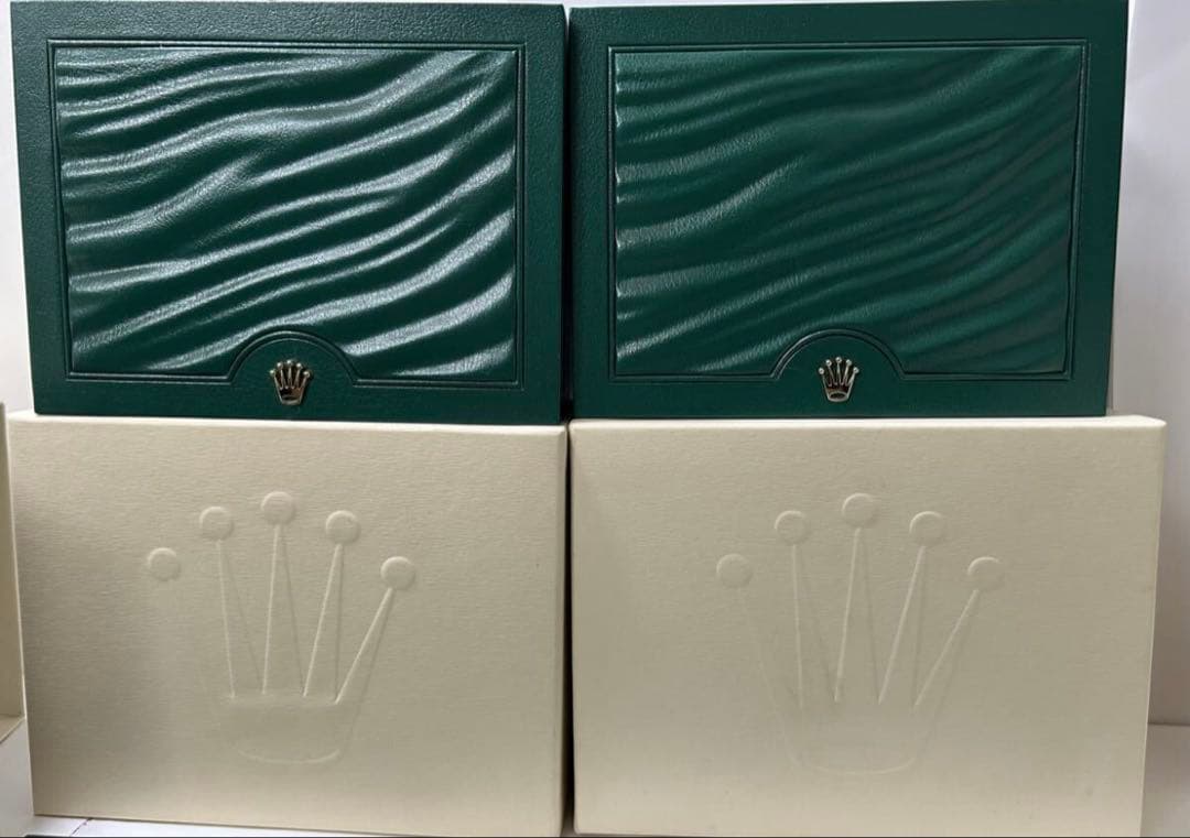 ロレックス純正デイトナ・サブマリーナデイトSサイズ BOX ２箱　付属品計32点