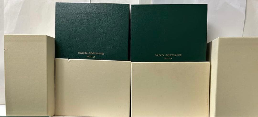 ロレックス純正デイトナ・サブマリーナデイトSサイズ BOX ２箱　付属品計32点