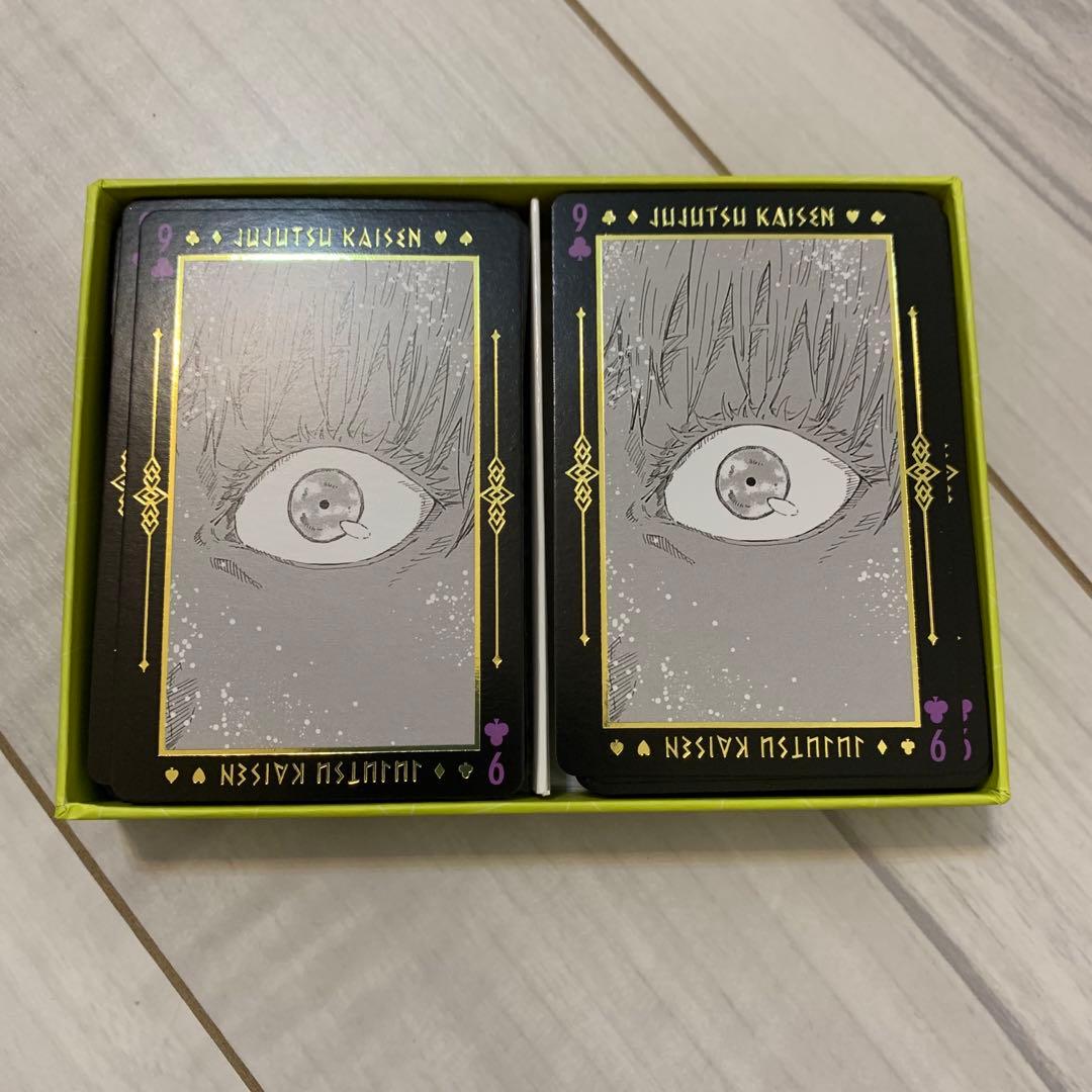 呪術廻戦★箔押しトランプ　♣︎9