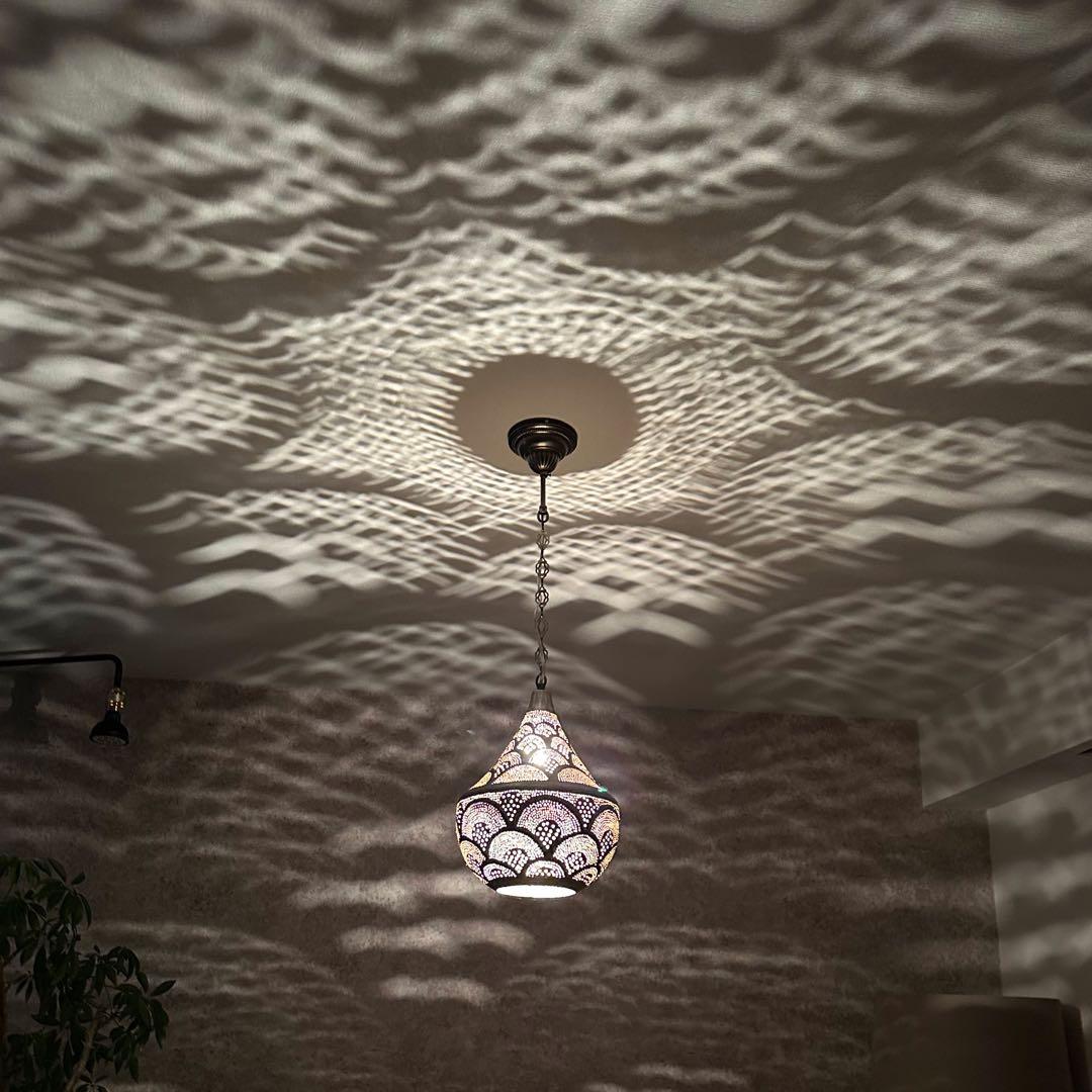 t*0様 モロッコランプ　メタルシェード　ペンダントライト　シーリングライト