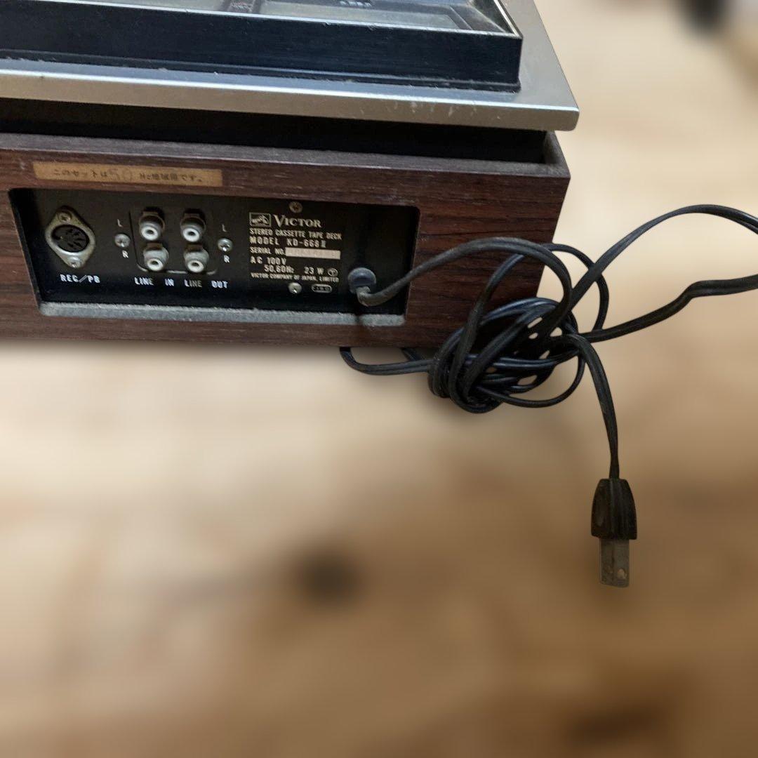 カセットデッキVICTOR KD-668 Mark II