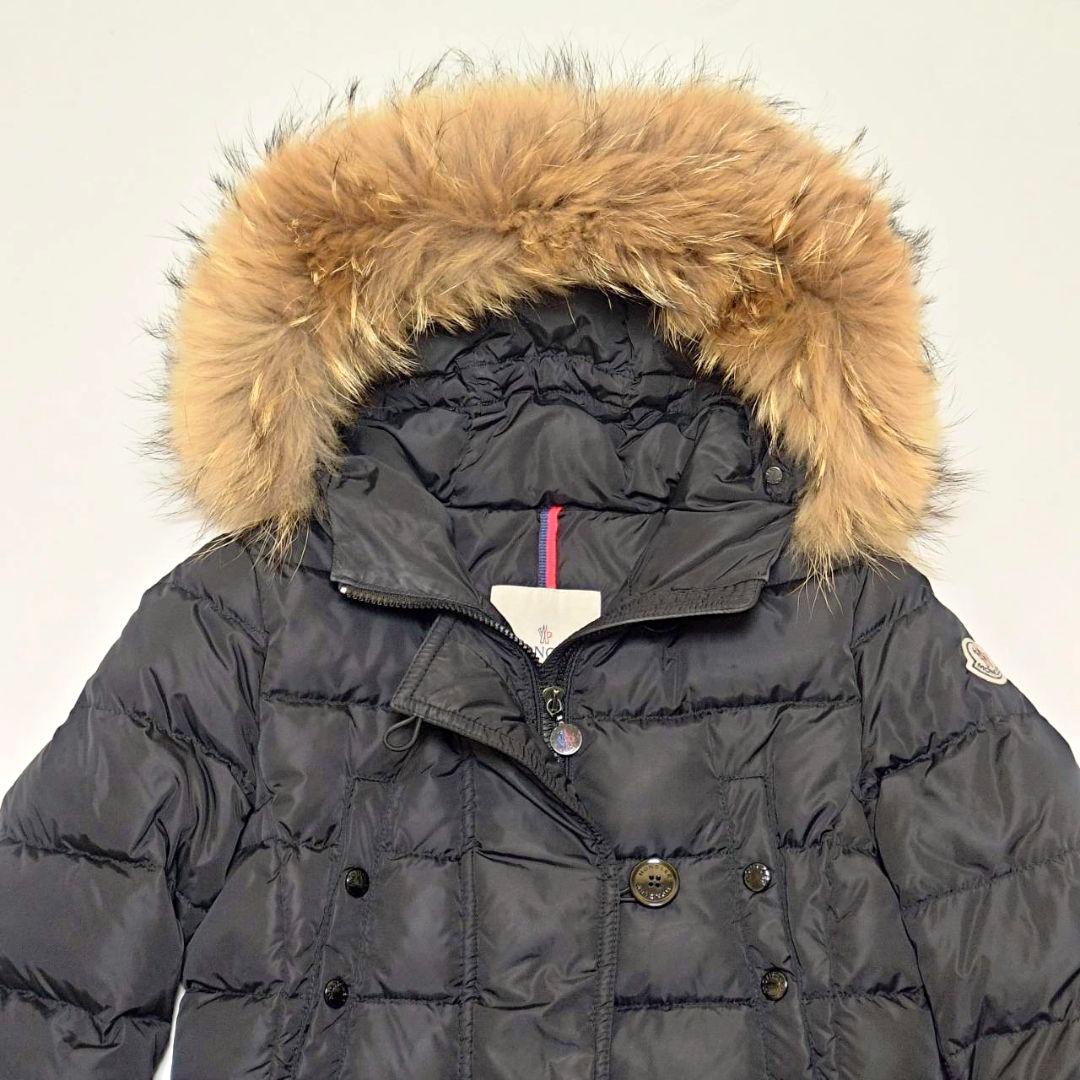 【T♡Y】モンクレール GENEVRIER ダウン サイズ00 ブラック