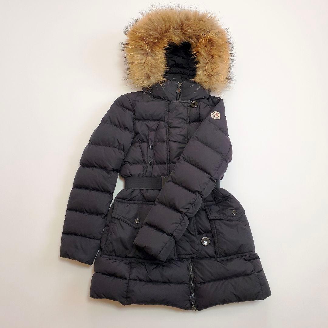 【T♡Y】モンクレール GENEVRIER ダウン サイズ00 ブラック