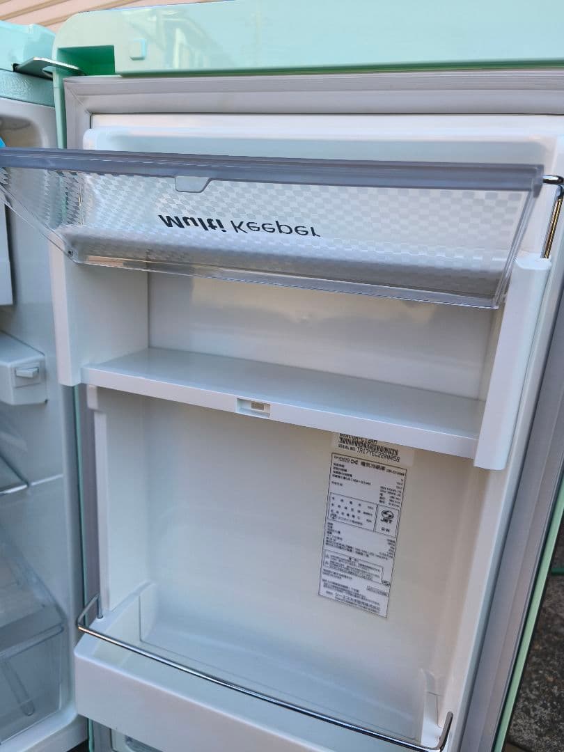 関東限 条件にて無料配送 ヨーロピアン レトロ冷蔵庫 DAEWOO 1ドア冷蔵庫