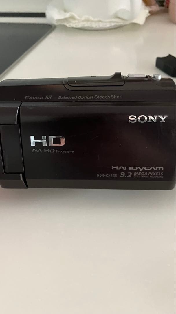 Sony HDR-CX535 ハンディカム 9.2メガピクセル