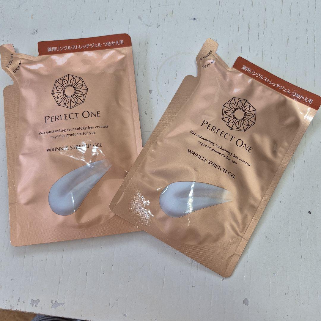 パーフェクトワン　リンクルストレッチジェル　つめかえ用　2個