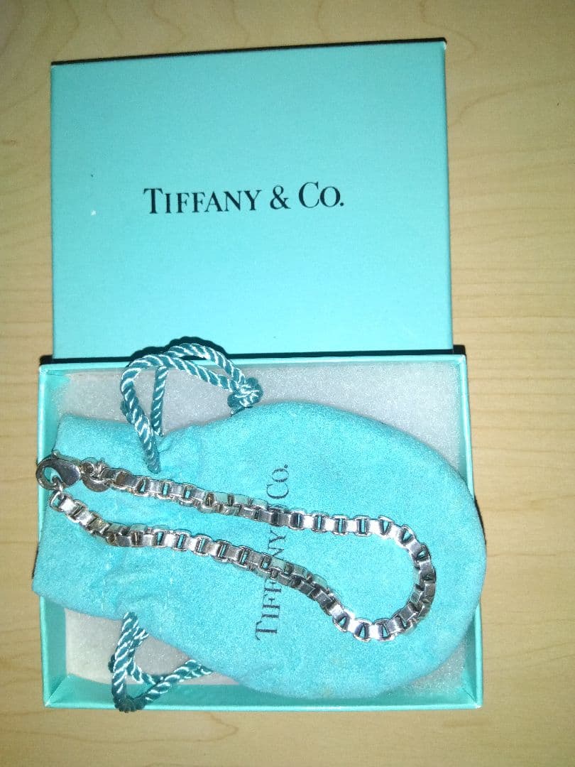 Tiffany & Co. シルバーベネチアンブレスレット19cm