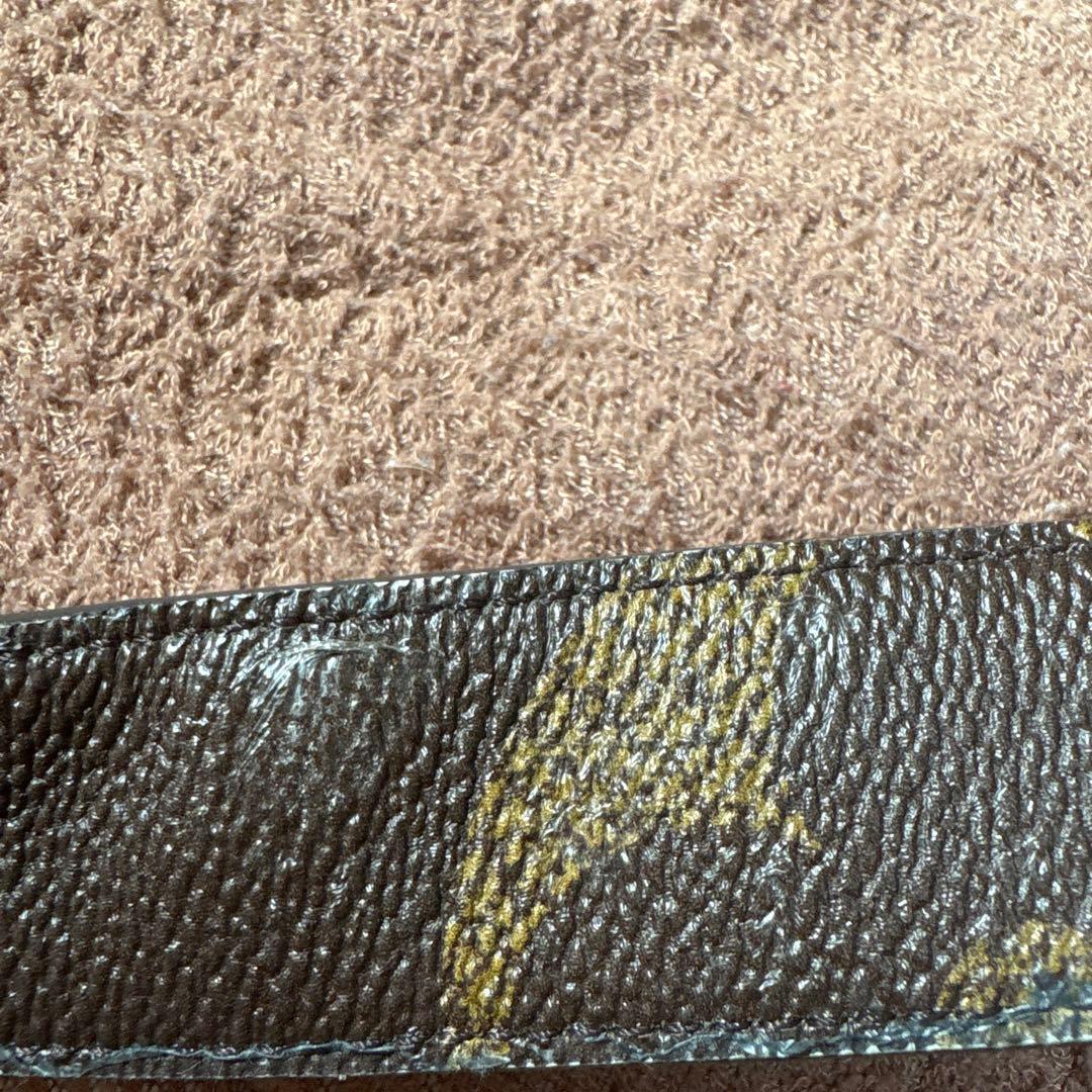 Louis Vuitton ブラウンレザーベルト