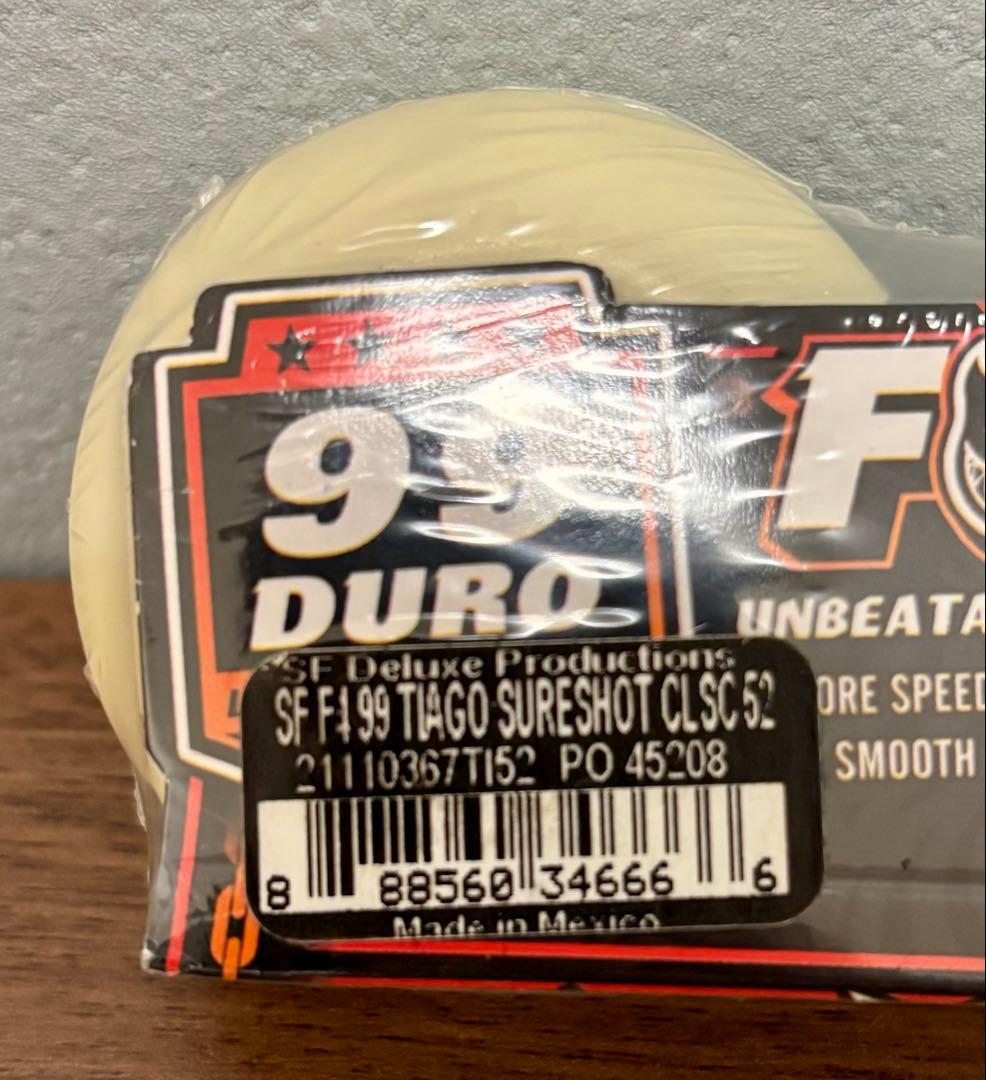 スケートボード SPITFIRE FORMULA FOUR Tiago 52mm 99A