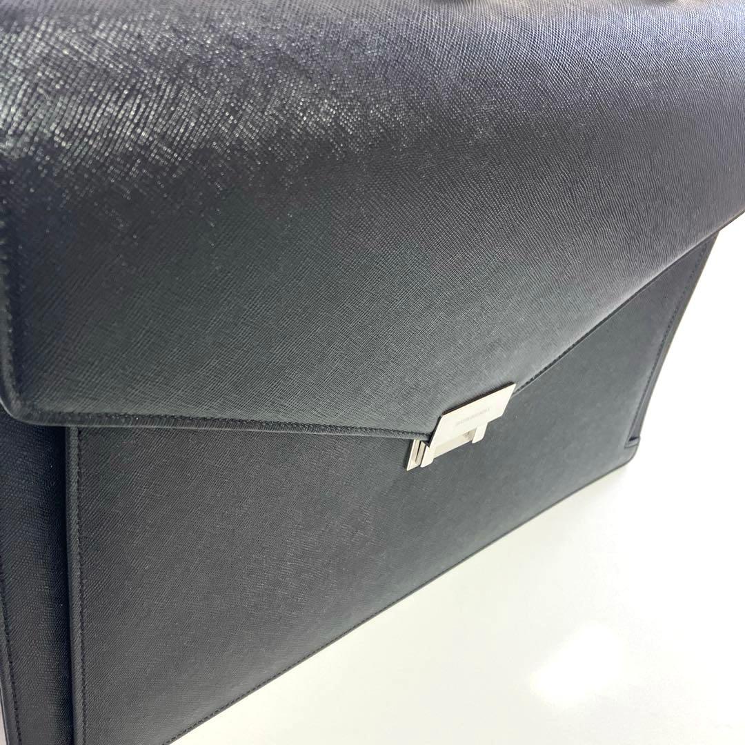 【極美品】Burberry バーバリー オールレザー ダレス ブリーフケース