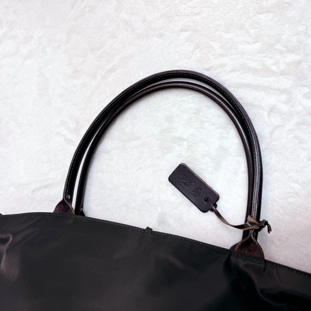 美品✨フェリージ　トートバッグ　リバーシブル　レオパード　03-28 カーキ