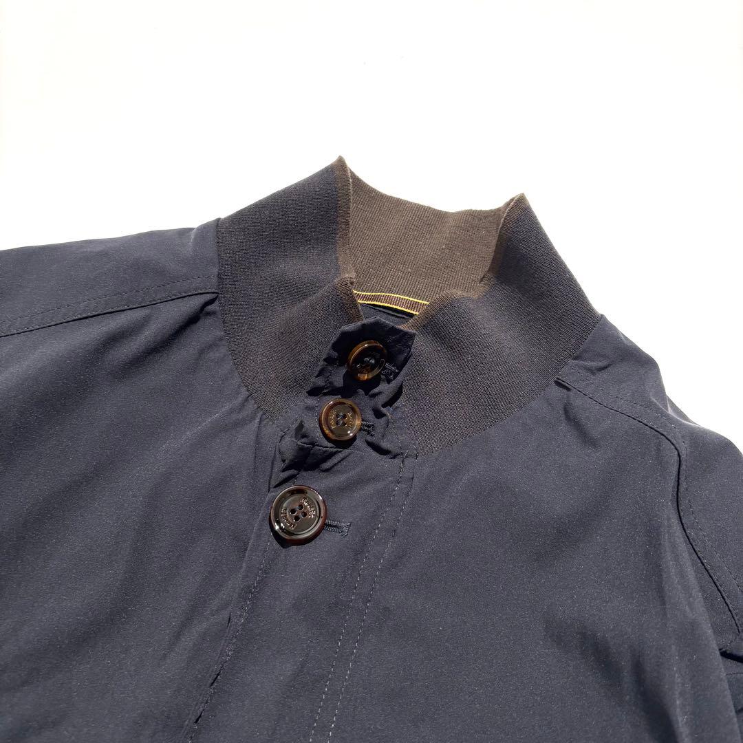 【美品】Moorer ブルゾン ジャンパー CARLOS KN ネイビー 46