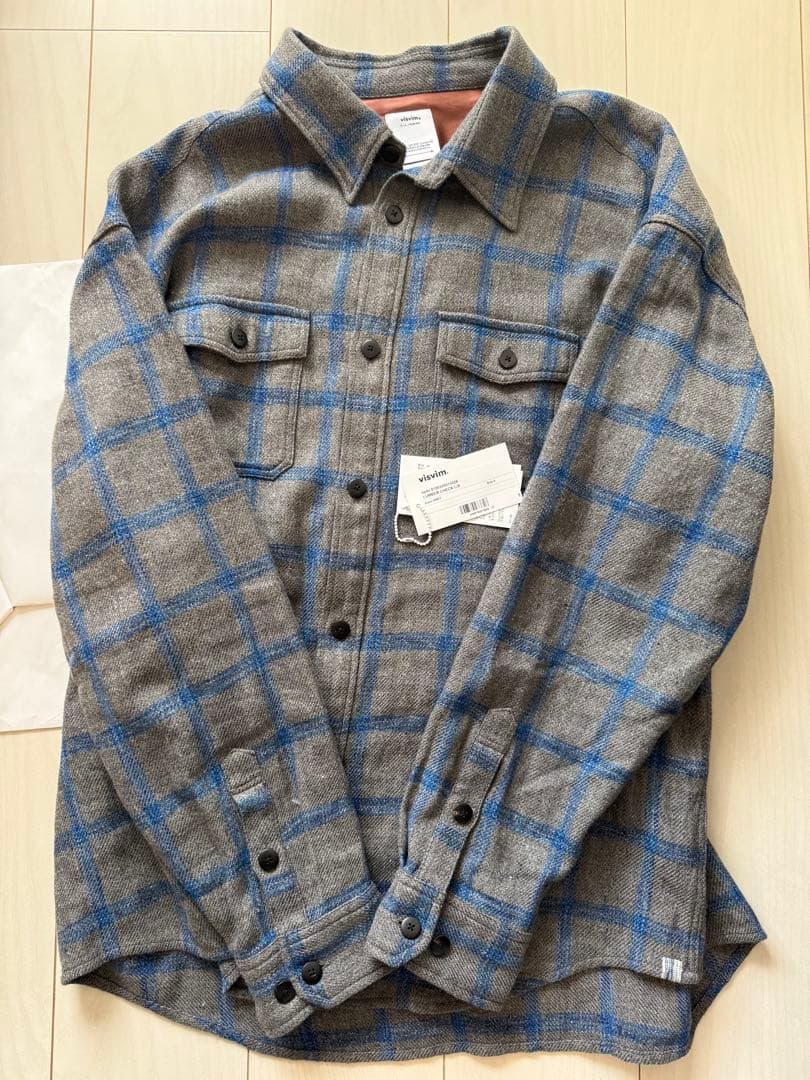 最終値下げ visvim LUMBER CHECK L/S size4