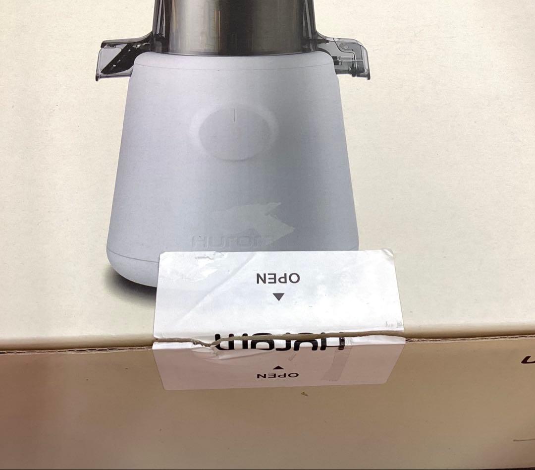 本日限定価格【アウトレット】　ヒューロム HUROM スロージューサー　ブルー