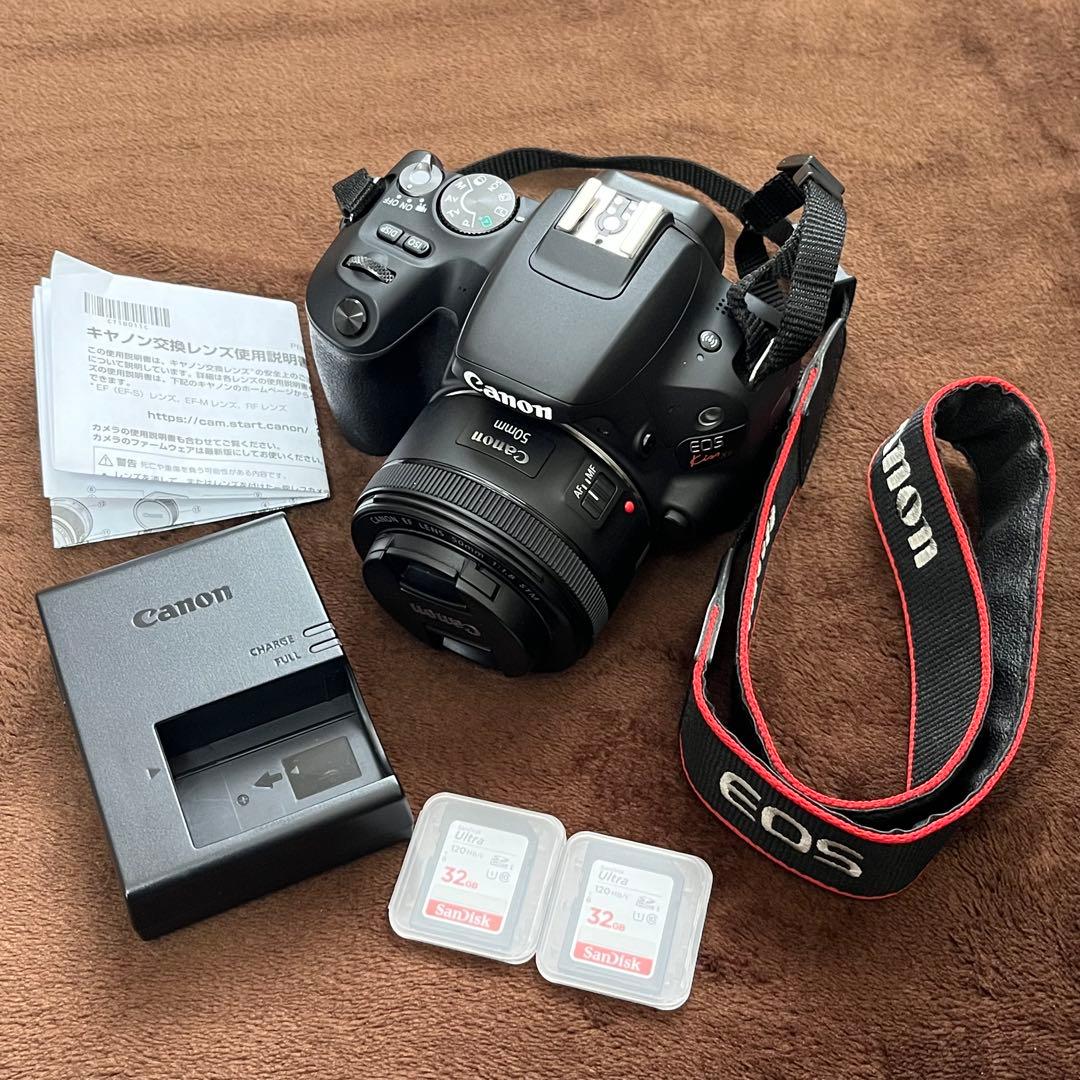 Canon EOS Kiss X9 単焦点レンズ EF50mm f1.8 STM