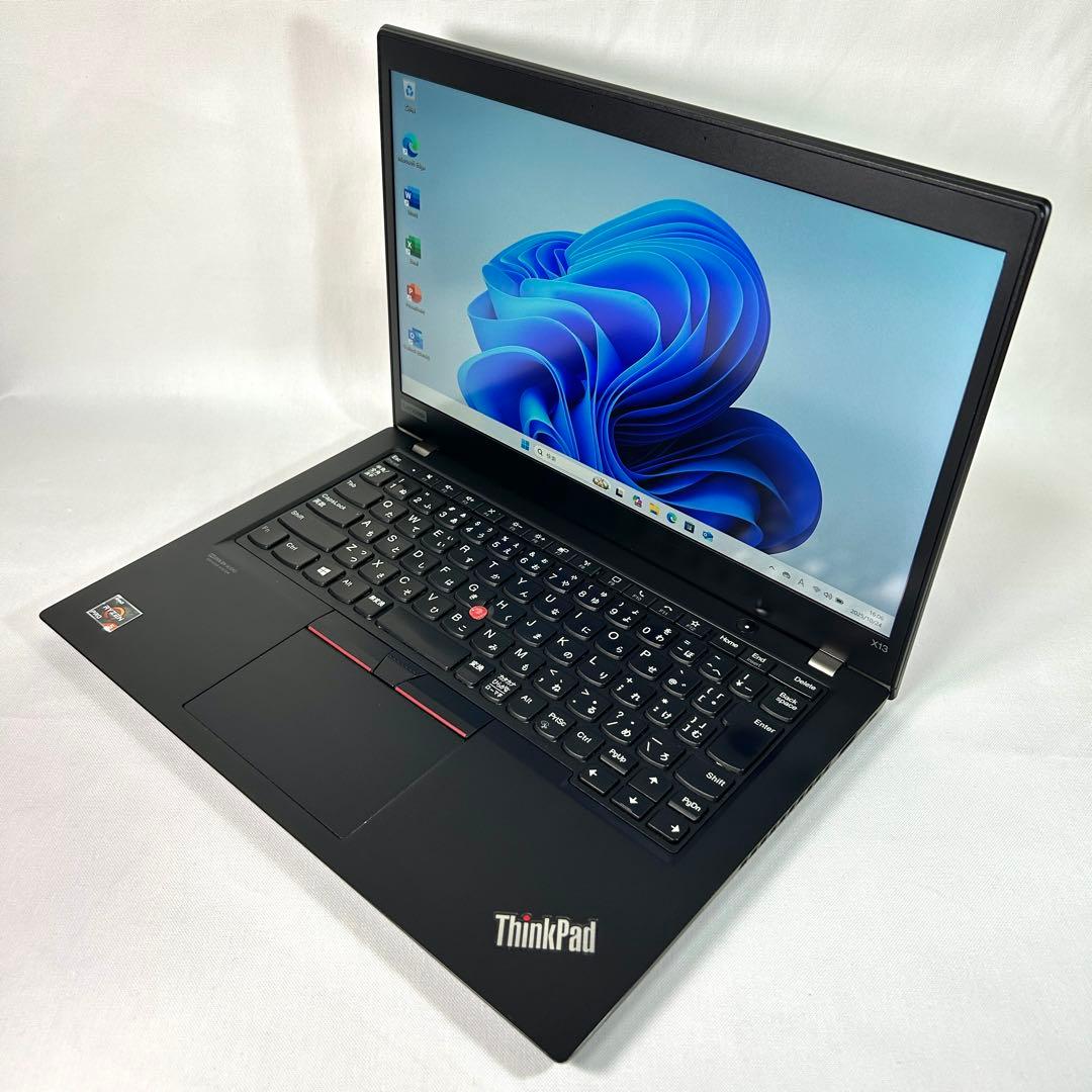 Windowsノート本体 Lenovo ThinkPad X13 Gen1 Ryzen5 Office