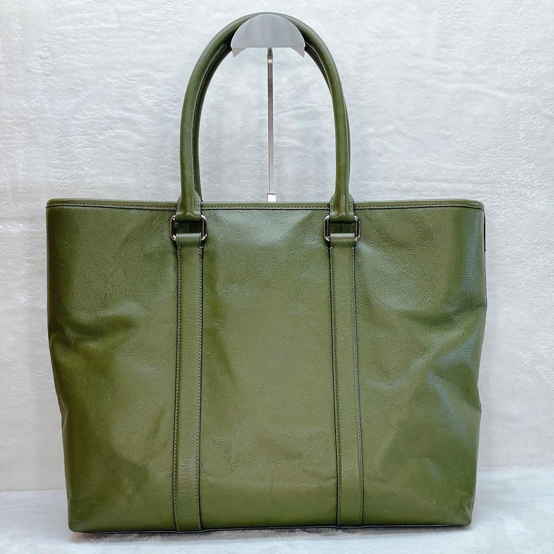 ✨美品✨COACH コーチ 2wayビジネストートバッグ メトロポリタン カーキ