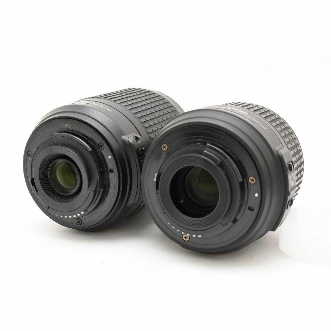 ❤️初めての一眼に❤️Nikon D60 ダブルズームセット❤️コンパクト❤️