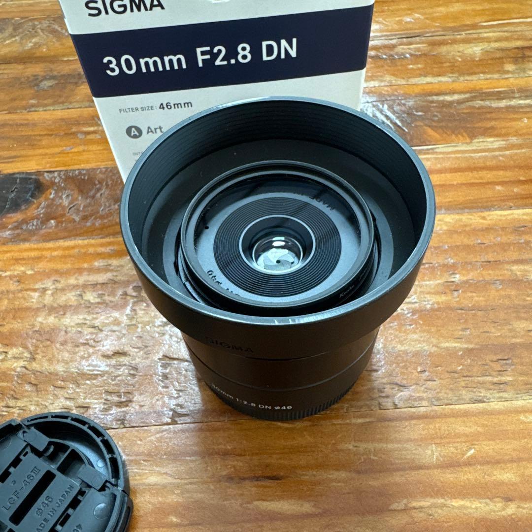 【レンズ】SIGMA F2.8 30mm 60mm