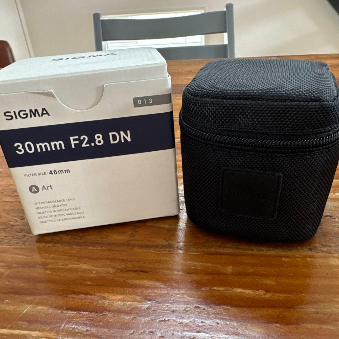 【レンズ】SIGMA F2.8 30mm 60mm