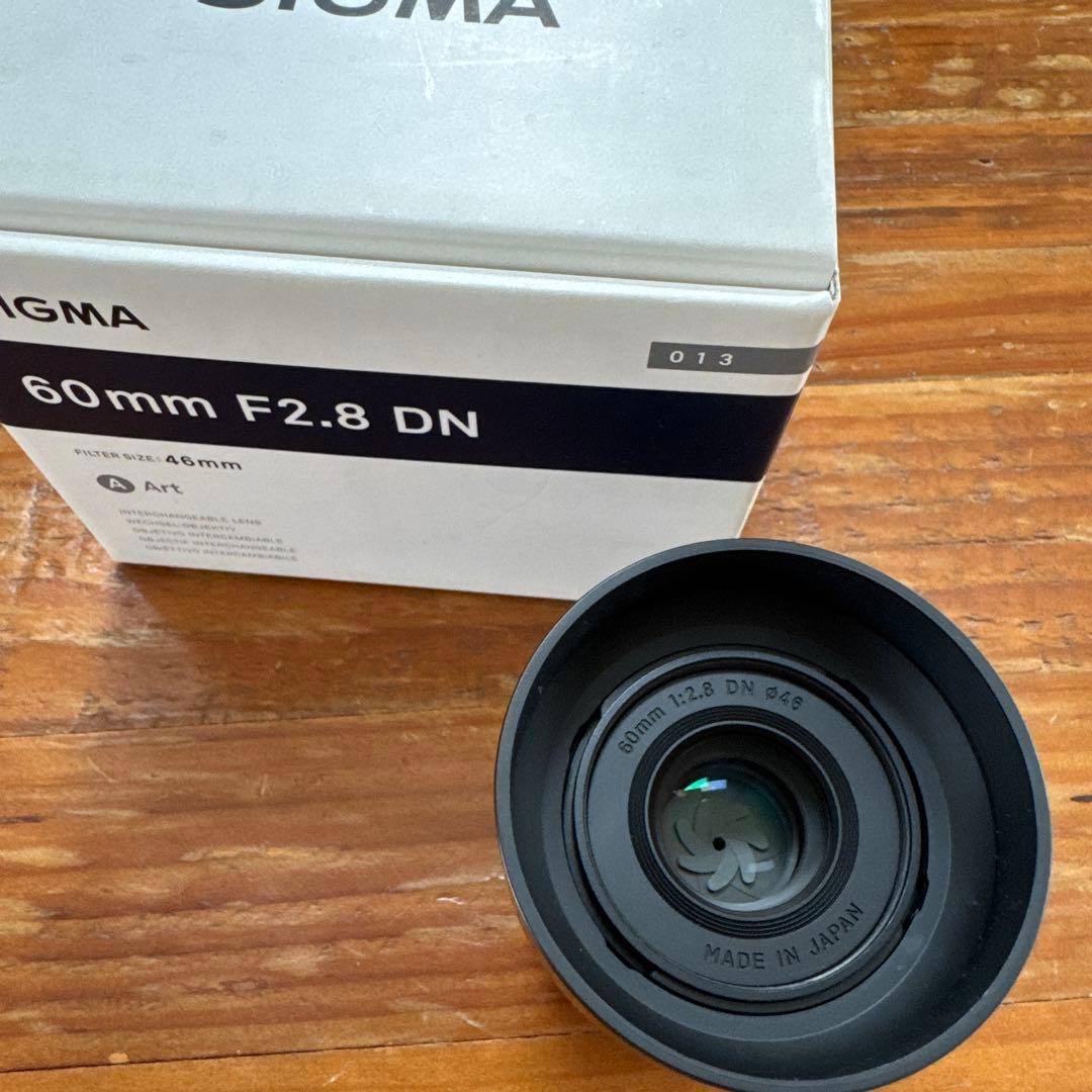 【レンズ】SIGMA F2.8 30mm 60mm