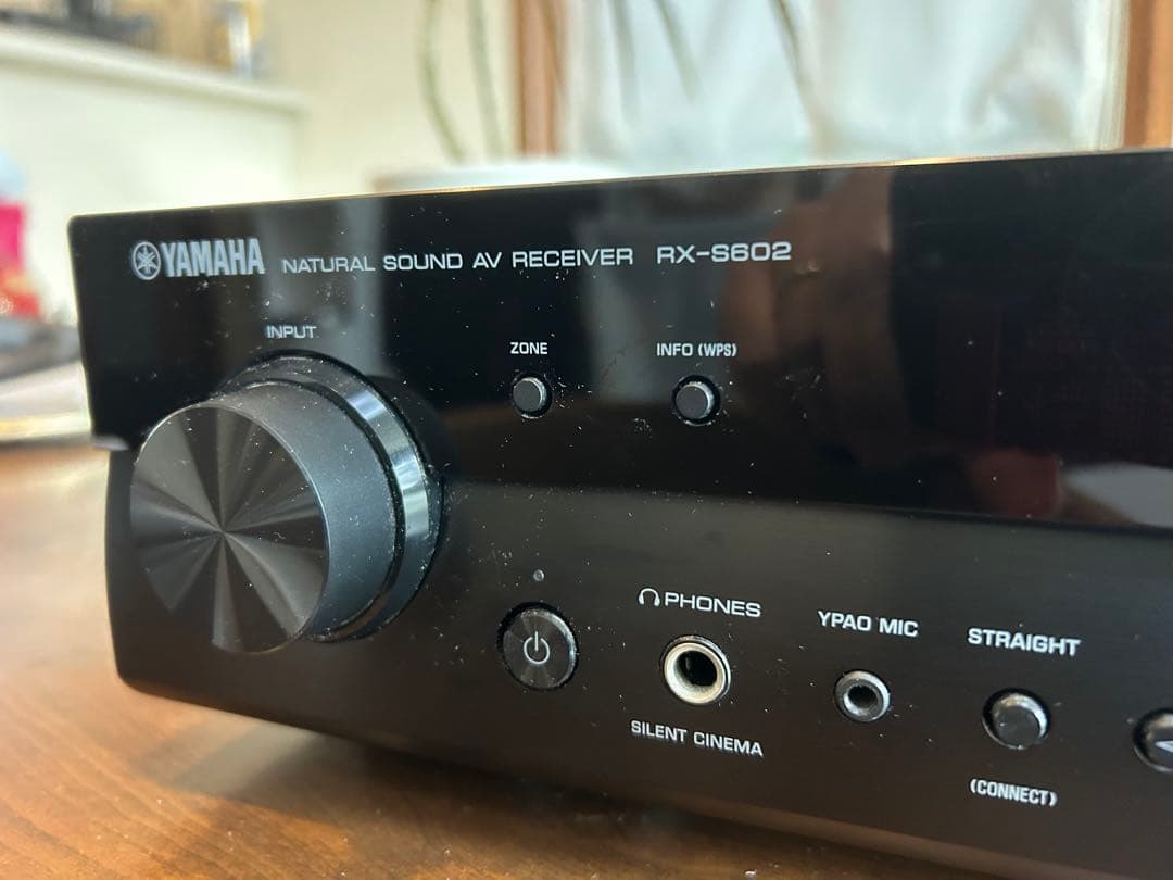 【使用少なめ】YAMAHA AVレシーバー RX-S602ブラック