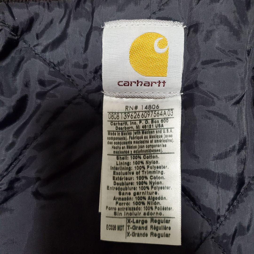 Carhartt ネイビー トラディショナルジャケット