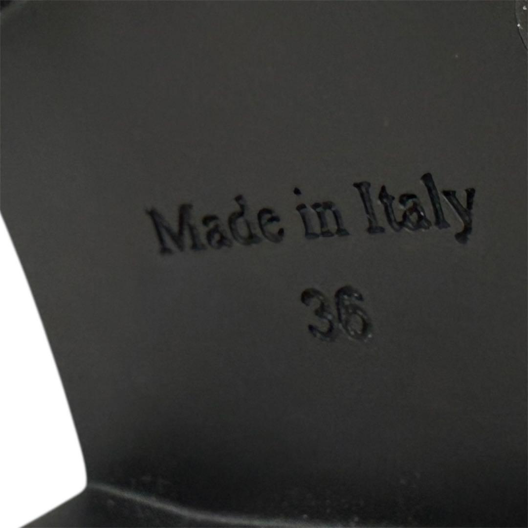 トゥモローランド　23cmサイドゴアブーツ　春ブーツ　靴　レザー　女優　ベージュ