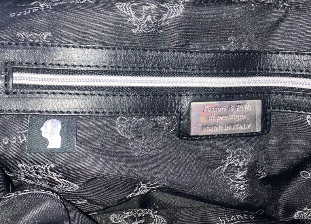 オロビアンコ　3way ビジネスバッグ ブラック ナイロン×レザー