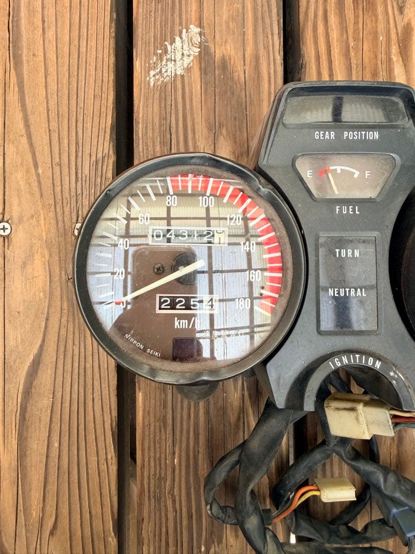 GSX400F バイクメーター