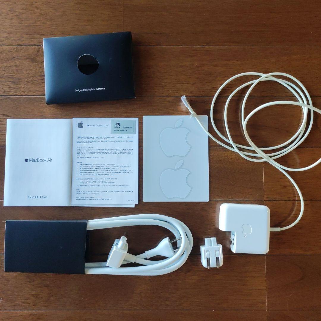 Apple MacBook Air 2017 256G 充放電回数9回