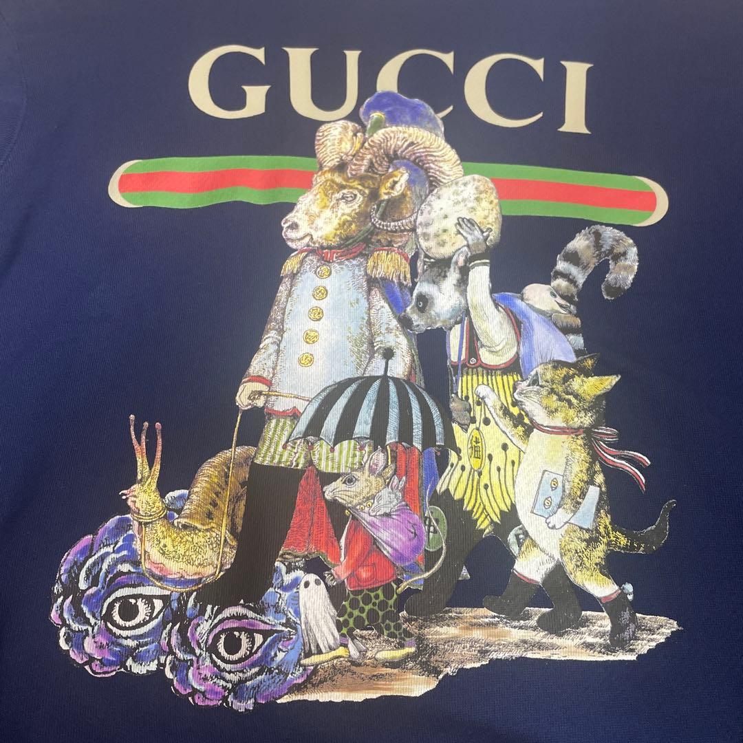 【美品】グッチ　ヒグチユウコ　日本限定モデル　617964 スウェット