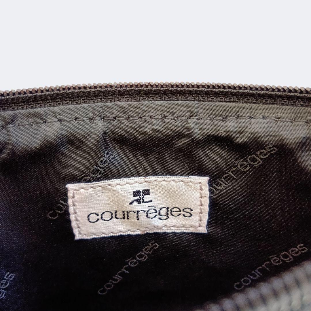 Courreges／クレージュ　ハンドバッグ　ブラック