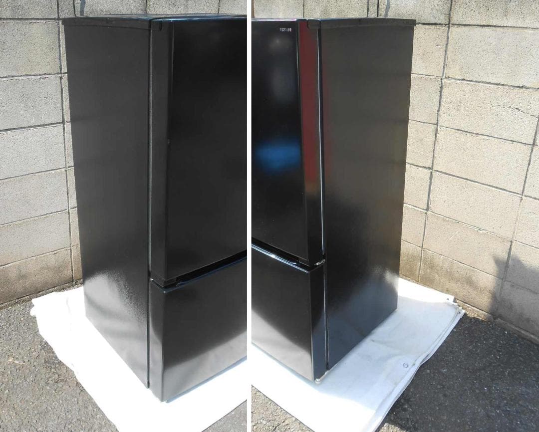 直接引取可 2023年製 冷凍冷蔵庫 YRZ-F15LK 156L 近隣配送可能