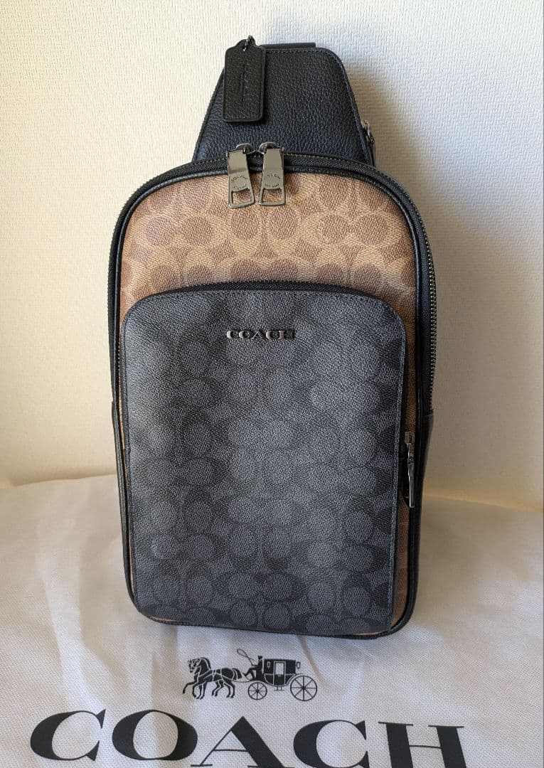 1月末までの出品【新品・未使用】COACHボディバッグ