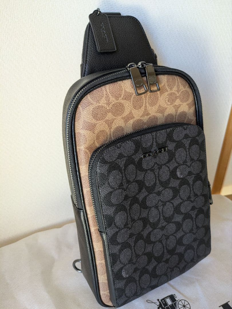 1月末までの出品【新品・未使用】COACHボディバッグ