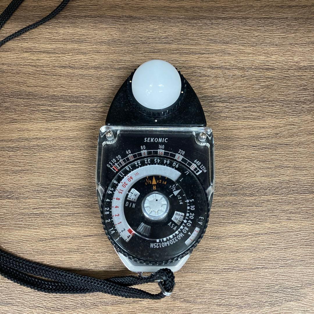Sekonic セコニック　L-398 露出計　レザーケース付　G-1074